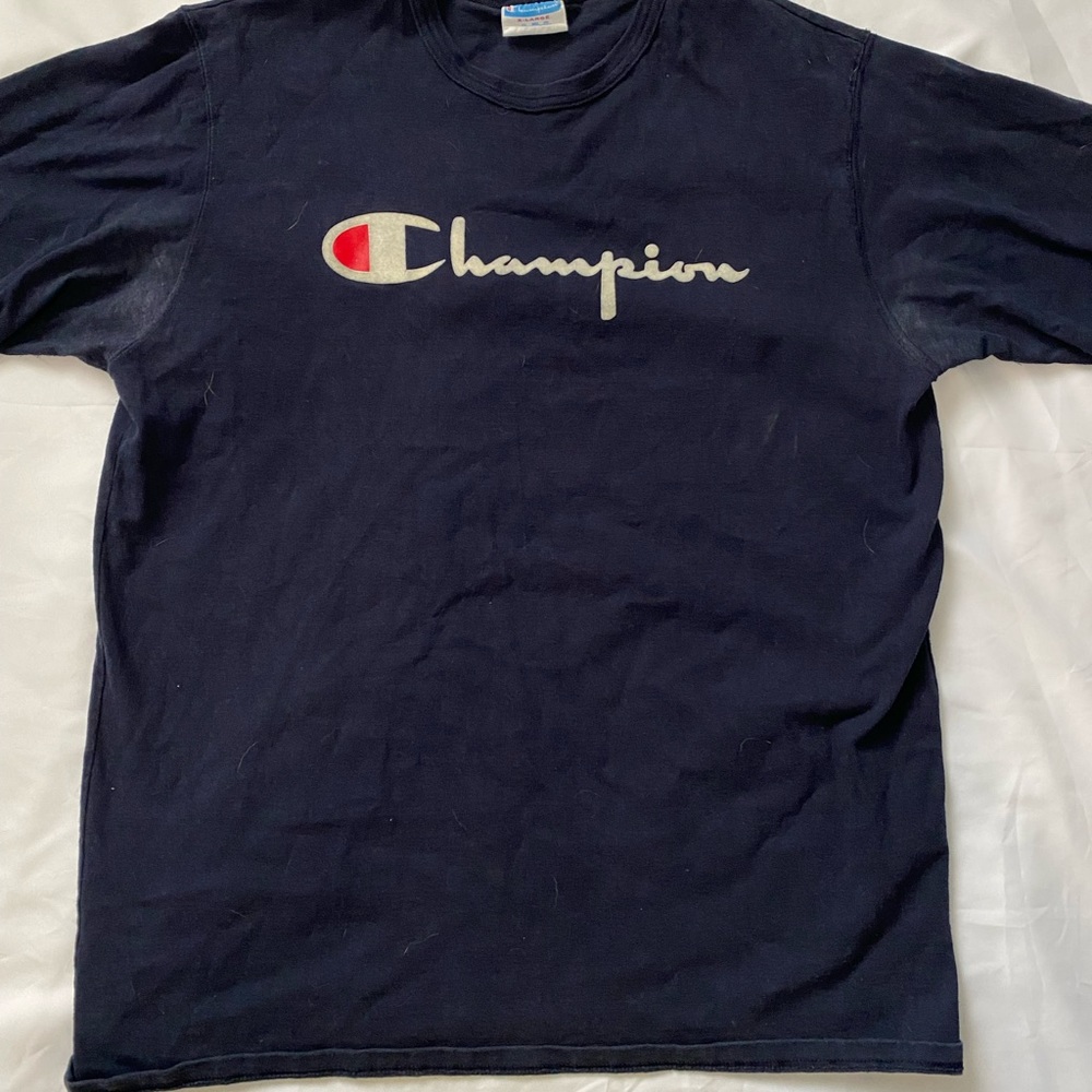 Reverse weave champion tee